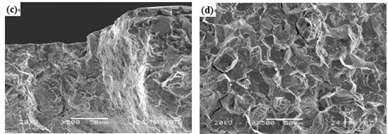 圖12-13 (c、d、e)斷口微觀形貌