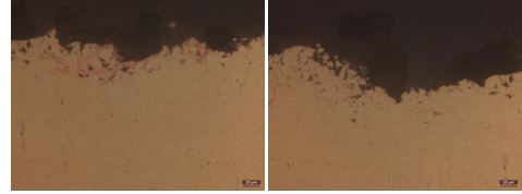 斷口機械劃傷金相分析 斷口機械劃傷金相分析