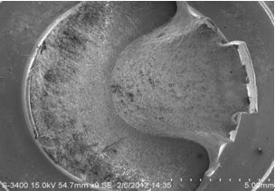 圖13-88 斷面掃描電鏡照片 圖13-88 斷面掃描電鏡照片