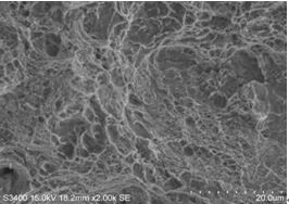 圖9-84 瞬斷區微觀形貌