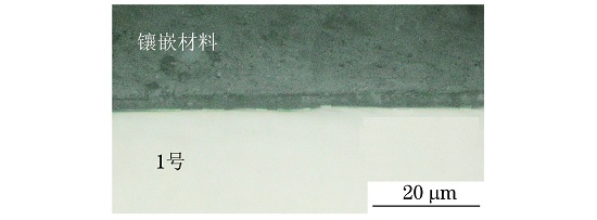 圖1 1號試樣表面氧化層形貌 圖1 1號試樣表面氧化層形貌