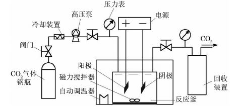 圖1 SCFGCO2 電鑄裝置示意 圖1 SCFGCO2 電鑄裝置示意